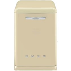 Smeg DF6FABP2 60cm 50's Style Freestanding Dishwasher in Cream